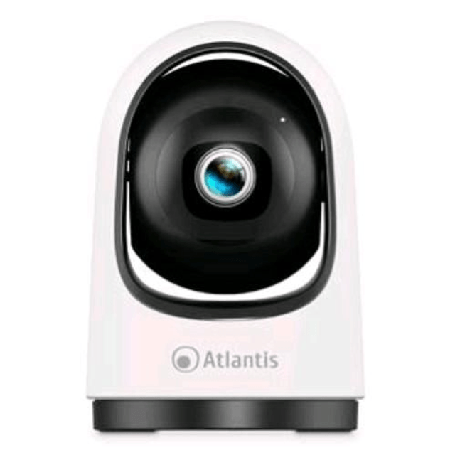 ATLANTIS A14-SC915 2MP VIDEOCAMERA WI-FI 2MPx MOTORIZZATA CONTROLLABILE DA REMOTO DAY & NIGHT AUDIO A DUE VIE COMPATIBILE CON GOOGLE ED ALEXA BIANCO