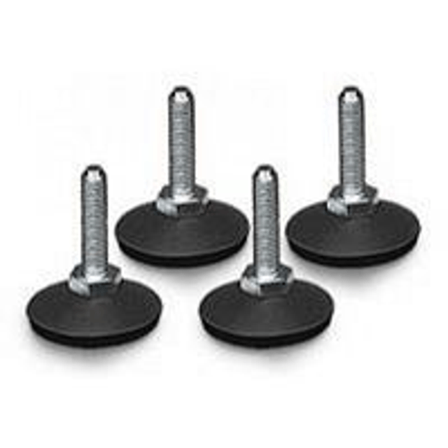 set 4 piedini regolabili (4pz.) per small office