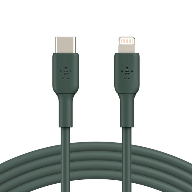 boost charge usb-c to lightning 2m, black