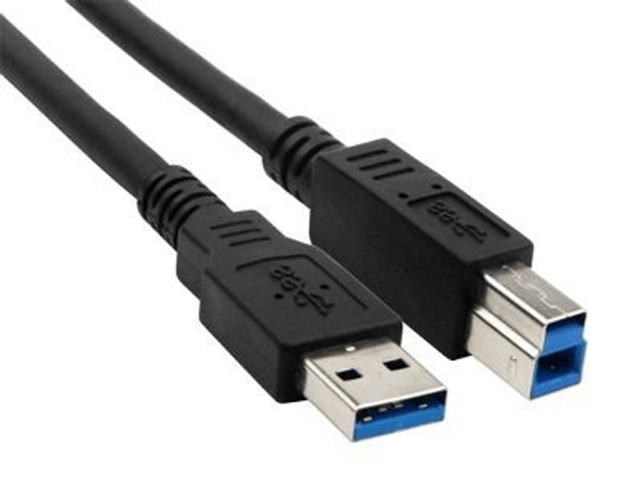 cavo usb 3.0 2 mt connettori a/b maschio maschio