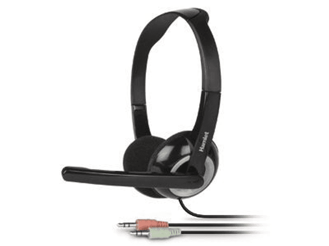 cuffia stereo con micr. conn. jack audio x 2