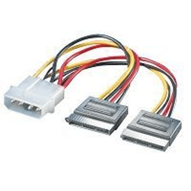igloo alimentazione 2x sata 15 pin f 1x 4 pin hdd