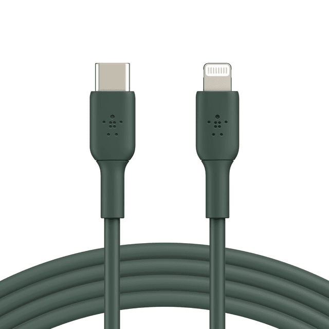 boost charge usb-c to lightning 2m, black