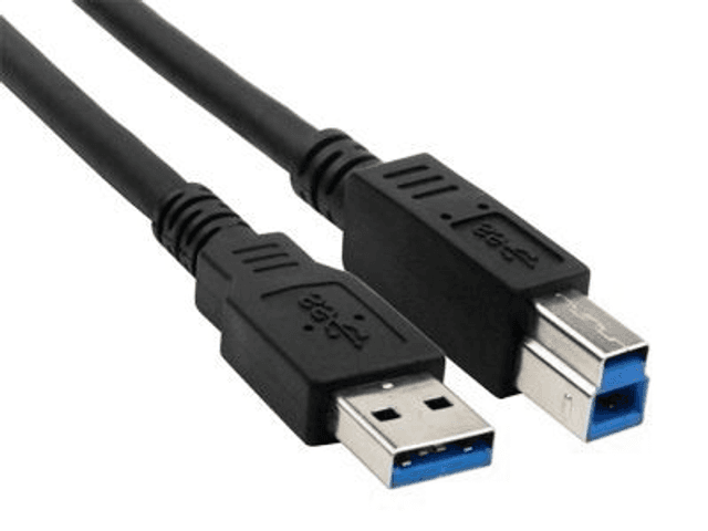cavo usb 3.0 2 mt connettori a/b maschio maschio